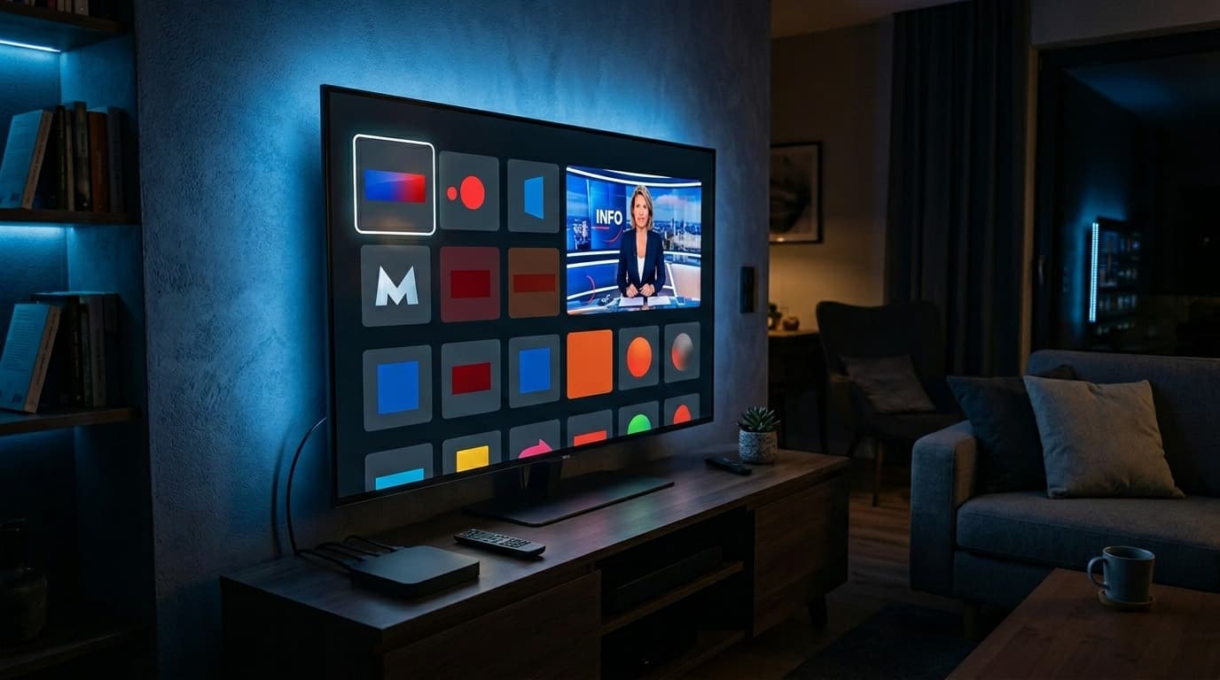 Configuration IPTV sur Android TV