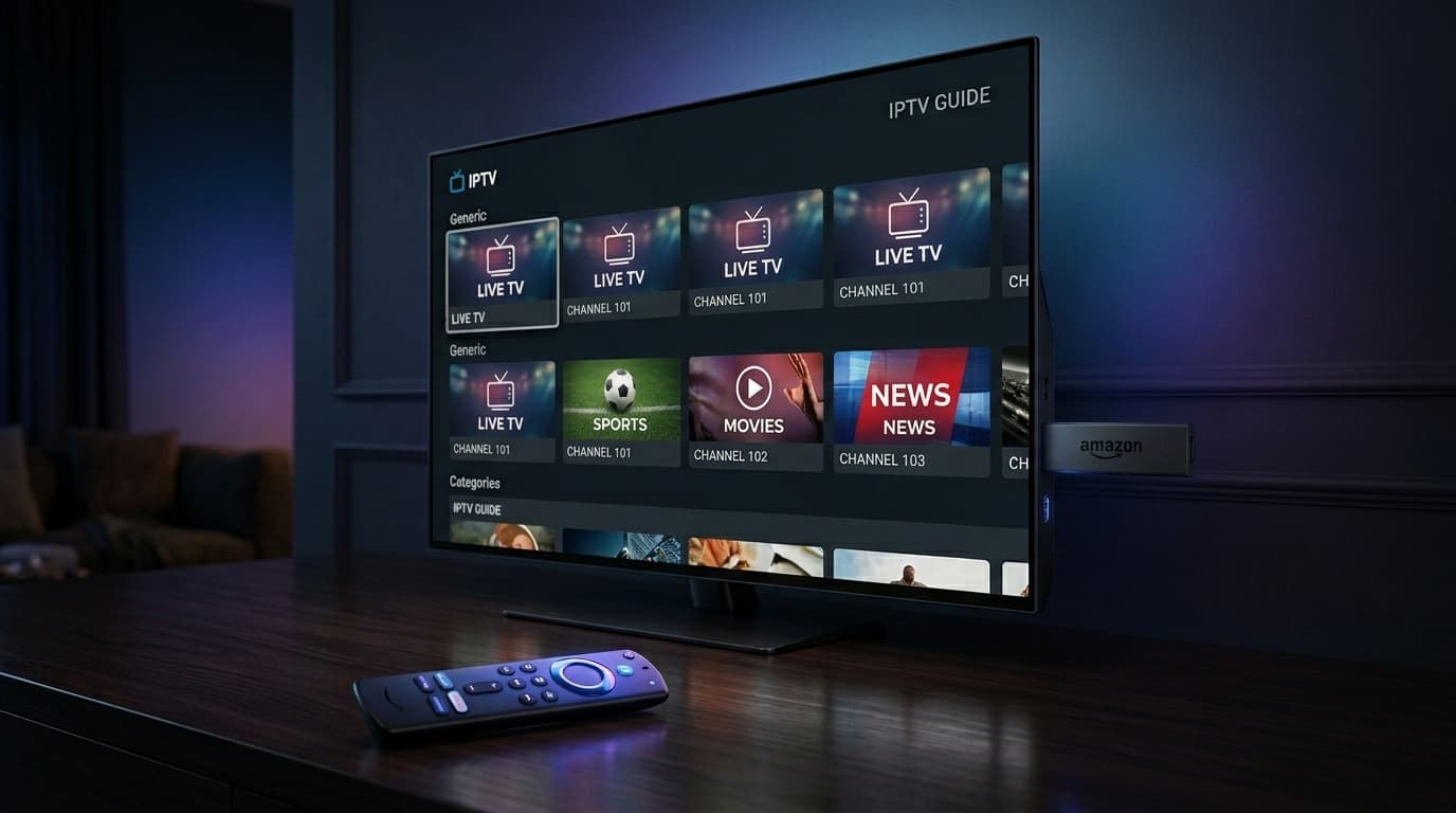 Guide installation IPTV sur Amazon Firestick Fire TV